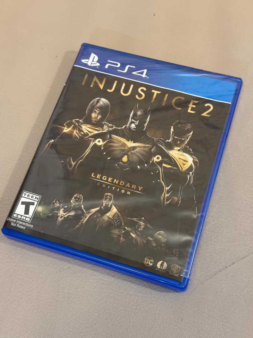 PS4 Game - INJUSTICE Part 2 (Category: PlayStation) located in Quezon City. Submitted by jdc_preloved (Listing ID 1335497488, Image 1). Description: RFS: decluttering .