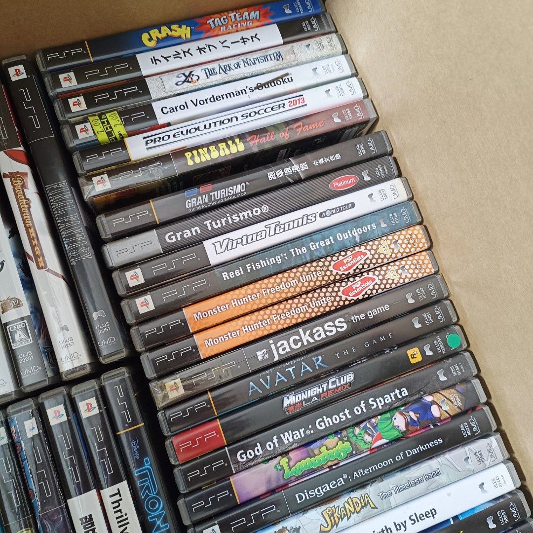 PSP UMD GAMES FOR SALE Video Gaming Video Games PlayStation on Carousell