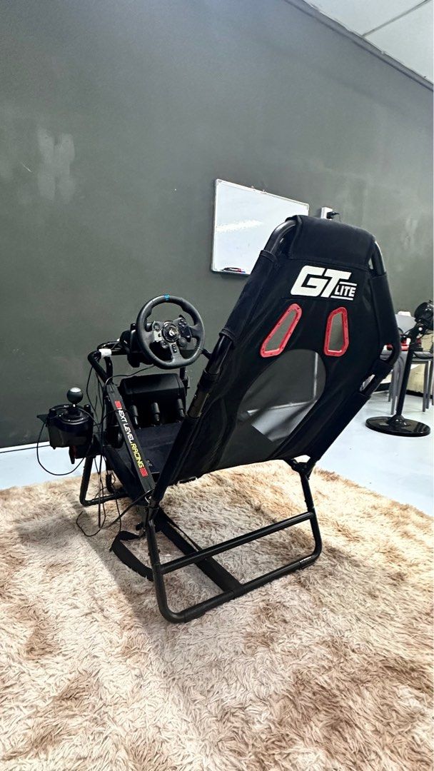 Racing rig simulator G923, Video Gaming, Gaming Accessories ...