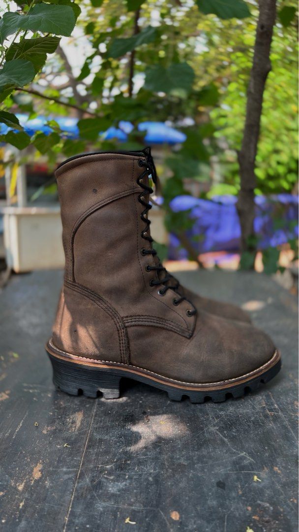 Redwing 2292 Gore tex logger Fesyen Pria Sepatu Sepatu Boot di Carousell