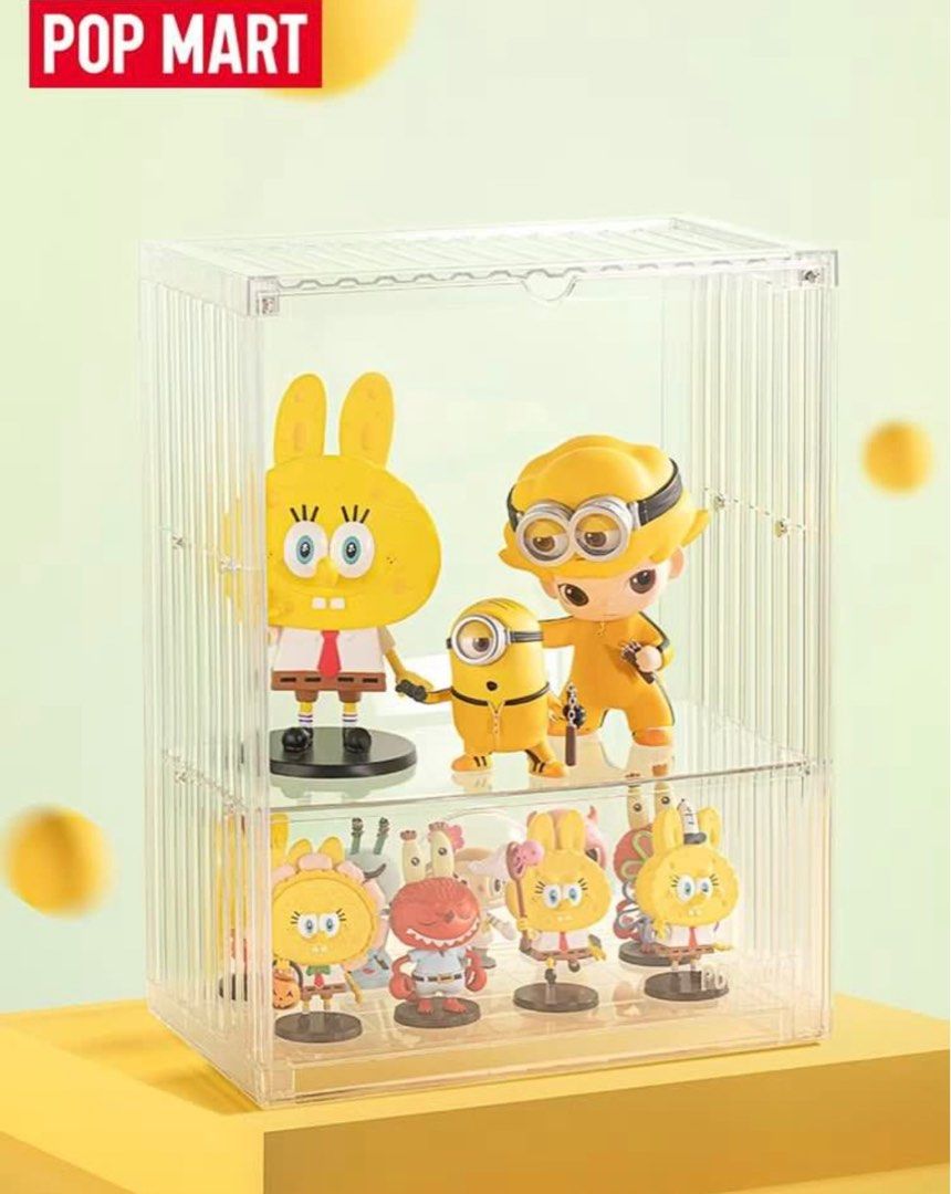 POPMART 400 Lighted Display Container 2個