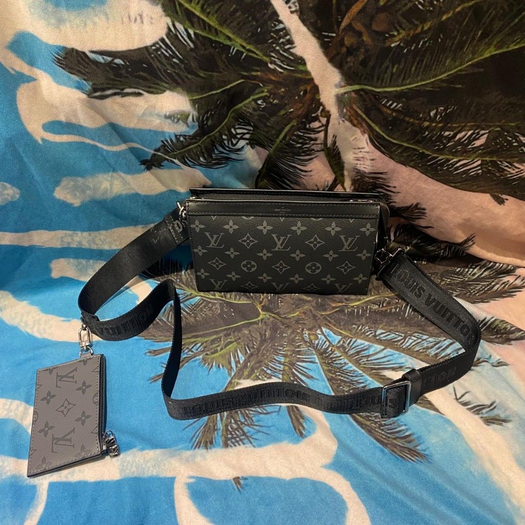 Slingbag Louis vuitton Fesyen Pria Tas Dompet Tas Selempang di Carousell