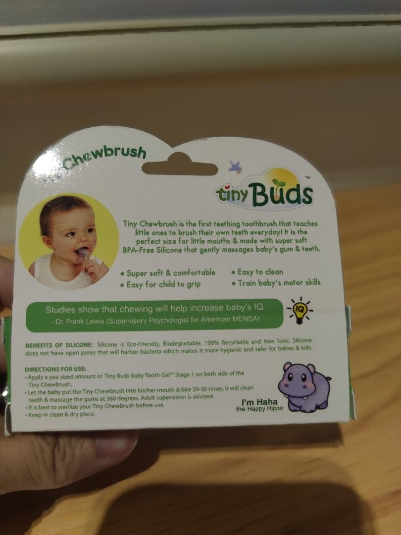 Tiny Buds Chew Brush Teether (Category: Soothers & Pacifiers) located in Manila. Submitted by coolshark888 (Listing ID 1335518073, Image 3). Description: .