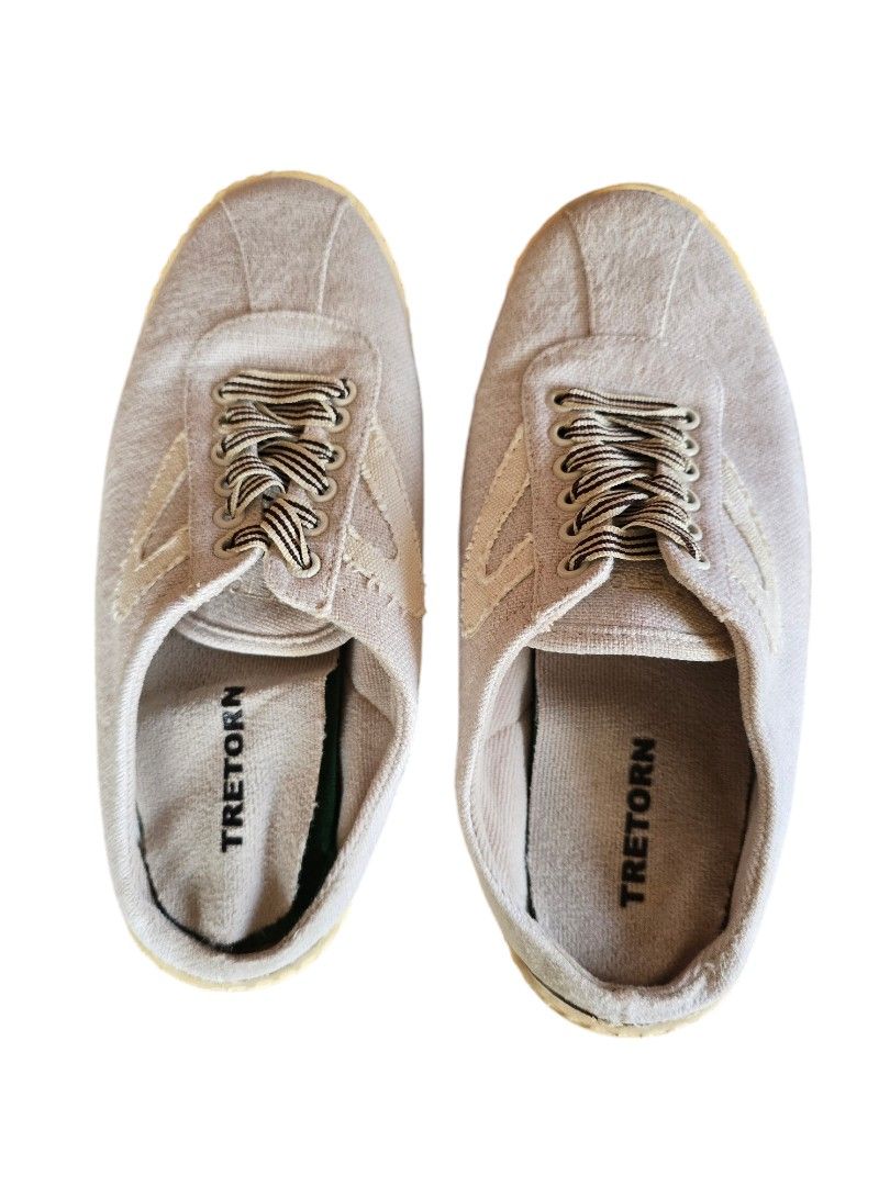 TRETORN CAM BEIGE WOMENS SHOES Women s Fashion Footwear Sneakers on Carousell