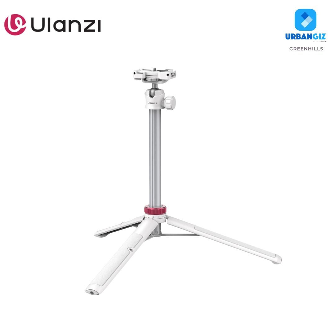 ULANZI MT-44 EXTENDABLE VLOG TRIPOD (Category: Tripods & Monopods) located in San Juan City. Submitted by urbangiz_greenhillsmall (Listing ID 1335354532, Image 2). Description: About this item > Extendable Vlog Tripod > Folding and hidden mobile phone holder design, open to directly clamp the mobile phone > Six-section height, making selfies and group photos more comfortable. Full length of the ?> ?> > handle 57.6" / 146.5cm. > Handheld selfie / 