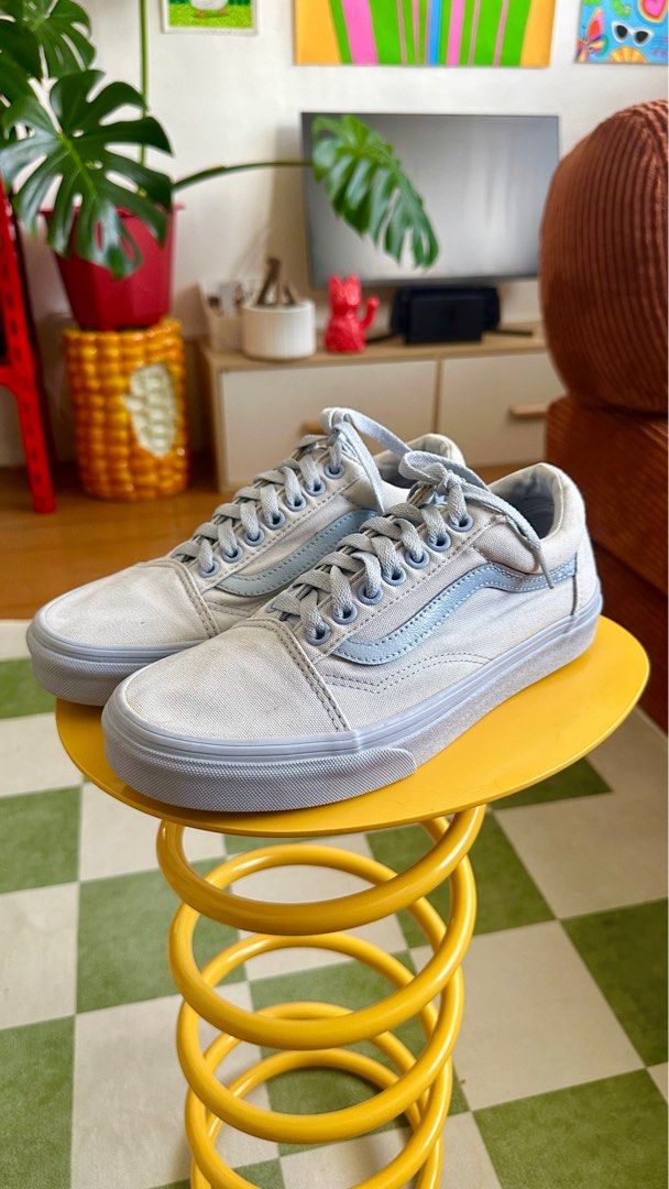Vans old skool mono canvas skyway on sale