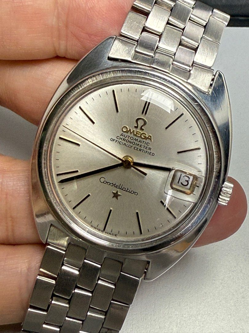 Vintage omega chronometer best sale