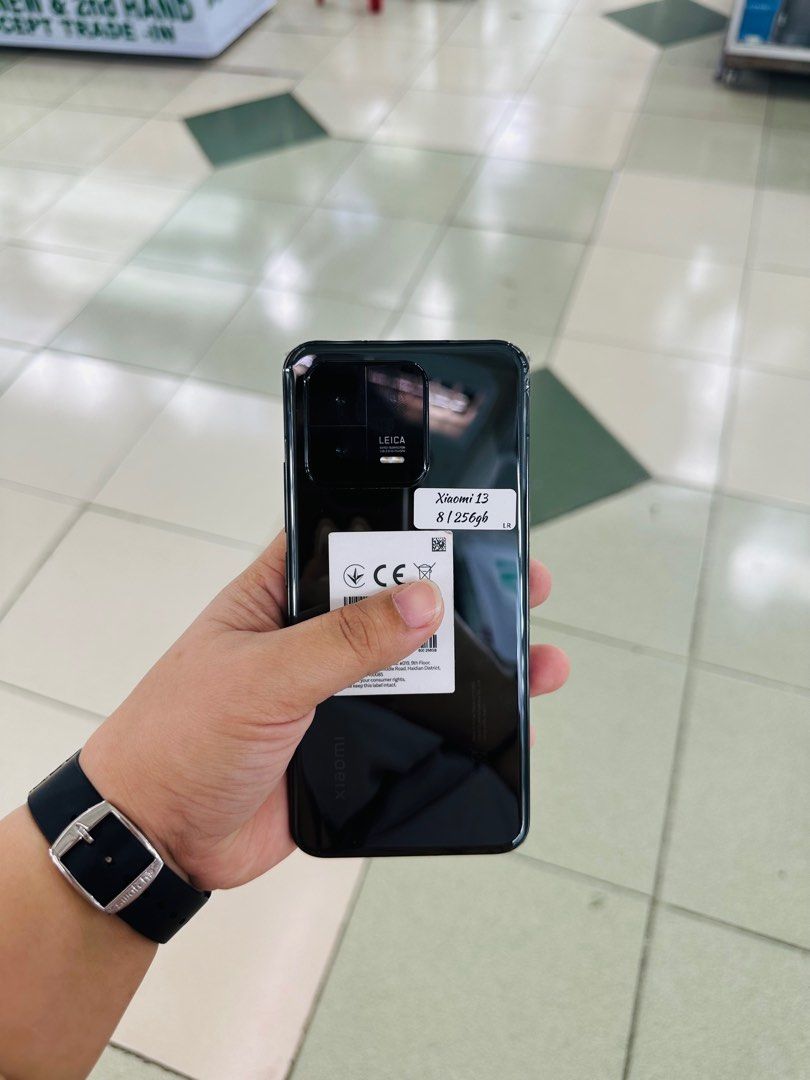 Xiaomi 13 256gb Dualsim FU (Category: Xiaomi) located in San Juan City. Submitted by javedsgadgetshop (Listing ID 1335530923, Image 1). Description: OPEN FOR INSTALLMENT VIA CREDIT CARD/GGIVES/SPAY/BILLEASE & SWAP/TRADE-IN! BUY AND SELL! Quick Specs : Xiaomi 13 •256gb •NTC Variant •Good batt health •Factory Unlock •95% Smoothness •No hidden issue | No Repaired •100% Authentic | Not Refurbished •w/ OEM Charger & store warranty ❣️ - serial can be c