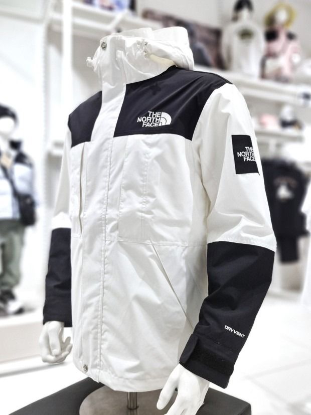 ★THE NORTH FACE★ White Label Linden Mesh Gym Color WHITE The North Face Outline Jacket (White) NF0A5J4DN3N1 – Allike