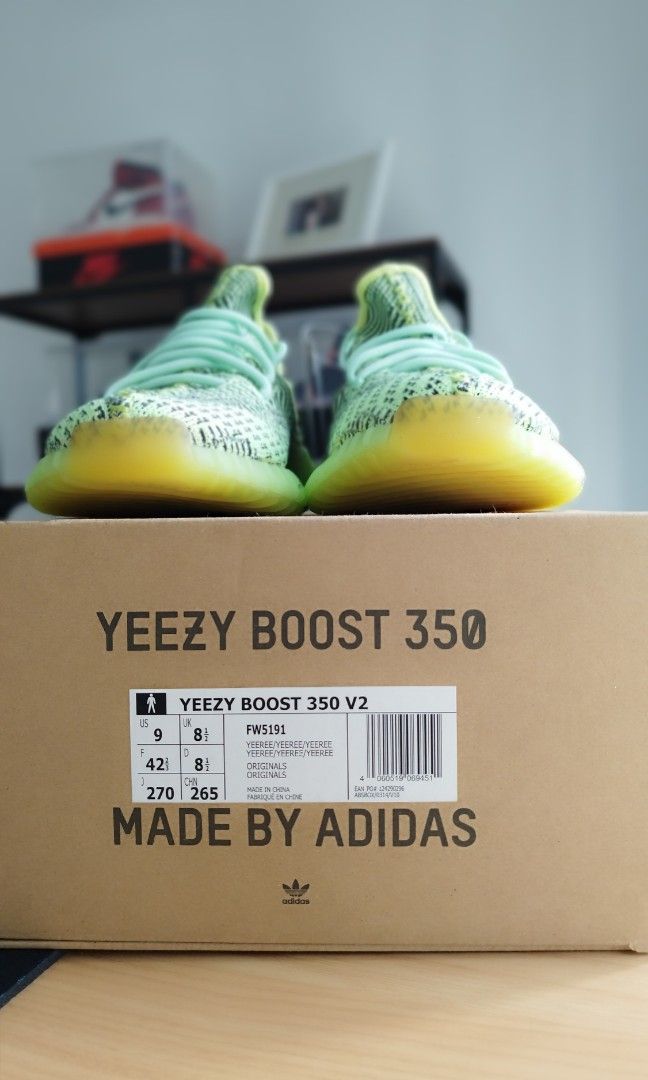 Yeezy 350 US 9 Men s Fashion Footwear Sneakers on Carousell