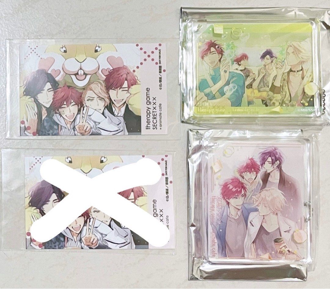 日本 療傷遊戲 animate cafe bl 克羅塔 colotta 特典小卡 收藏卡 秘密xxx 日ノ原巡 耽美 漫畫 東立 安利美特