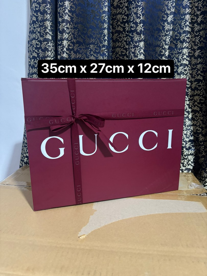 Authentic Gucci Medium Flap Box Luxury Bags Wallets on Carousell