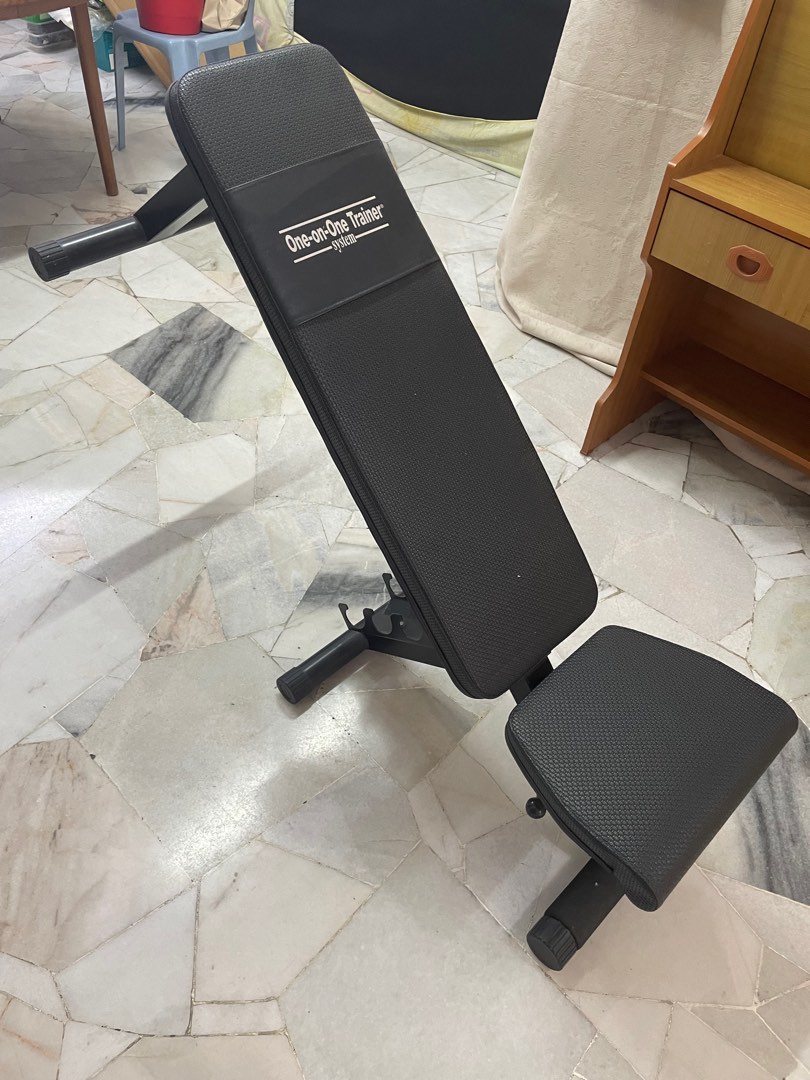 One on one trainer system bench sale