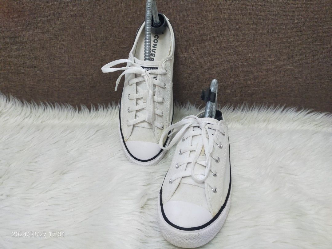 All star half shoes Women s Fashion Footwear Sneakers on Carousell