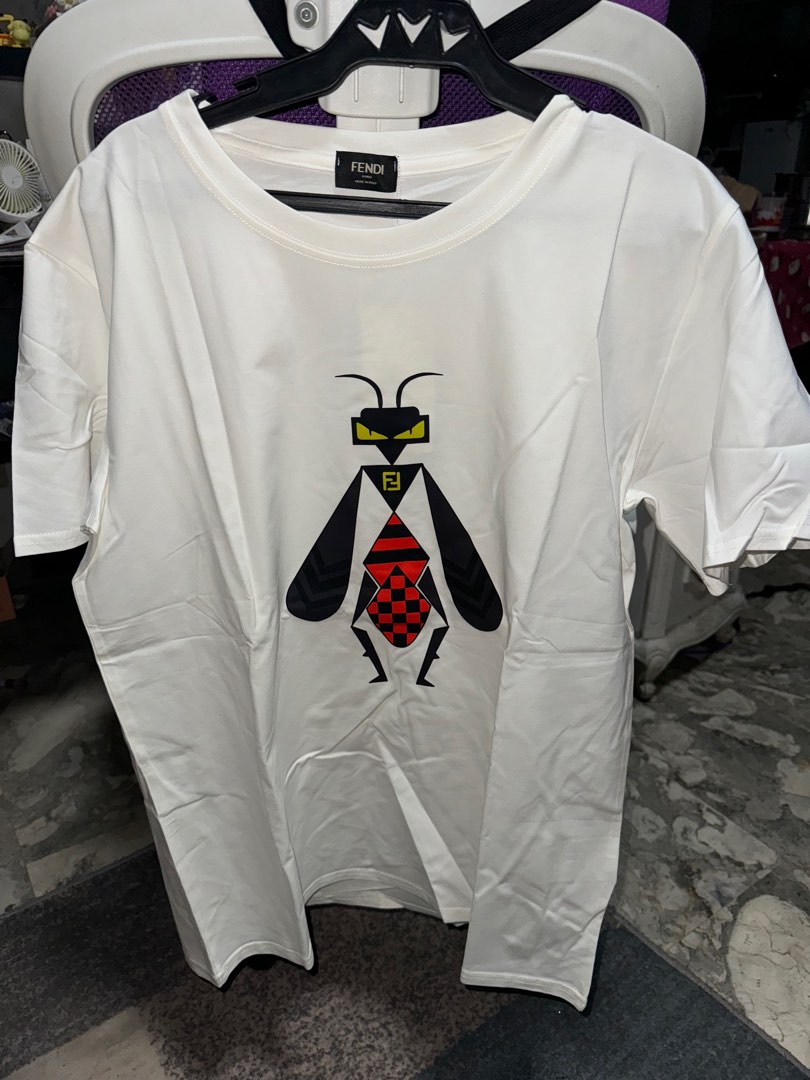 authentic fendi bee unisex shirt Everything Else Others on Carousell