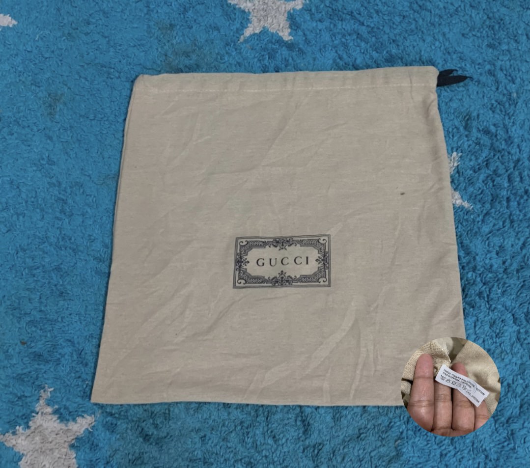 Authentic Gucci dust bag H 14inch x L 13inch Luxury Bags Wallets on Carousell
