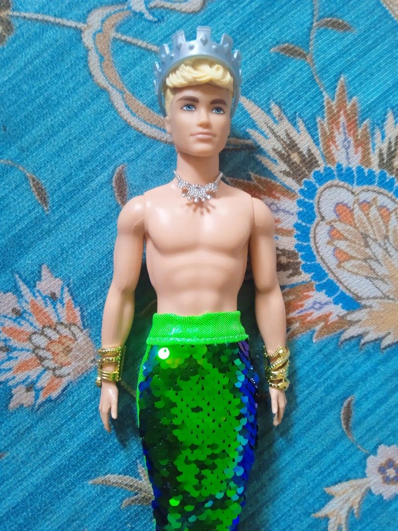 Barbie Merman Hobbies Toys Toys Games on Carousell