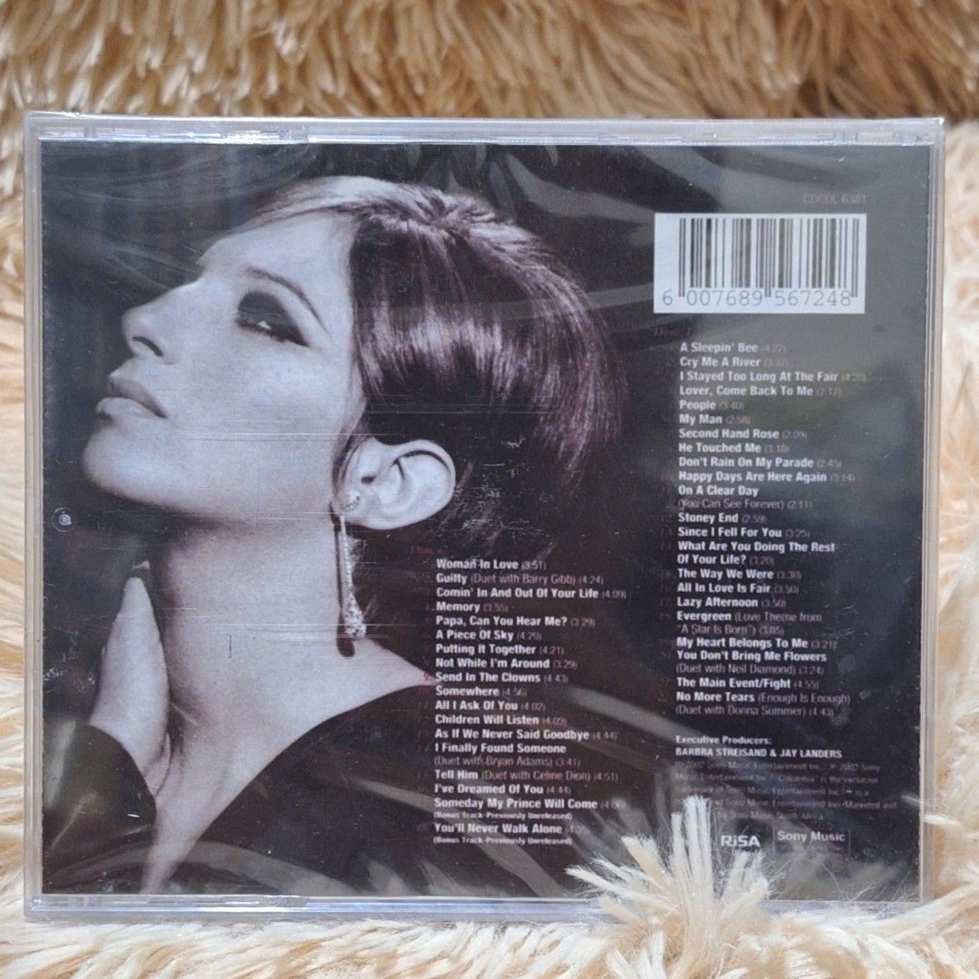 Barbra streisand (Category: Vinyls) located in Caloocan City. Submitted by collectionsitems (Listing ID 1335730121, Image 2). Description: Welcome to our shop KEYNECTION ADISCTION MUSIC AND VIDEO STORE! 👝Posted items are on hand. 💿🎧🎵💽🎷📽🎥 CD'S / DVD's Books & VINYL are all imported made in uk our local opm album and original in mint to nearmint & unsealead sealed brand new 🛒Pls add to cart to check stocks availability. 💵We sell quality p