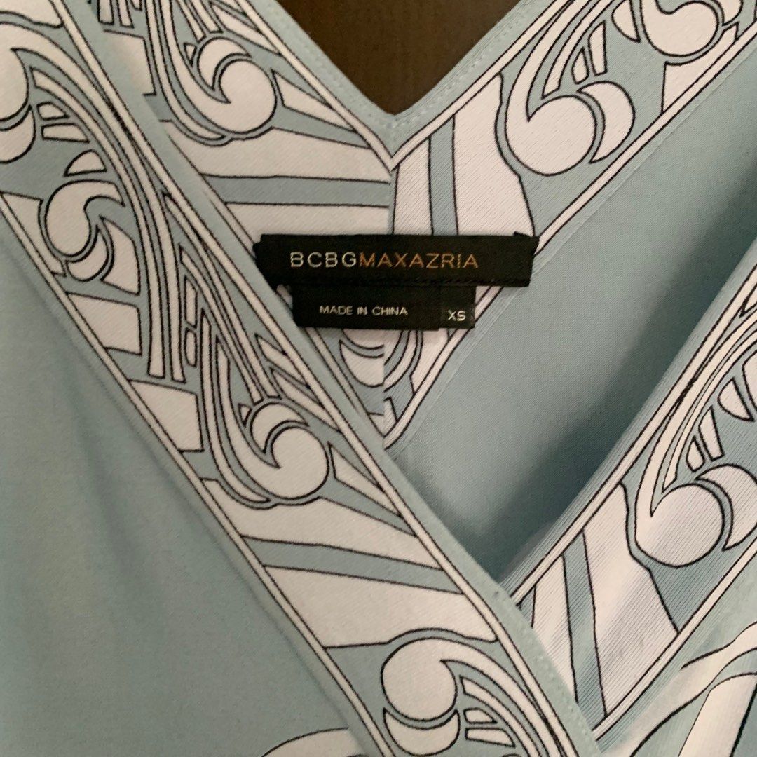 BCBG Blue Print Dress (Category: Dresses) located in Manila. Submitted by urbanwear (Listing ID 1335730574, Image 2). Description: USA .