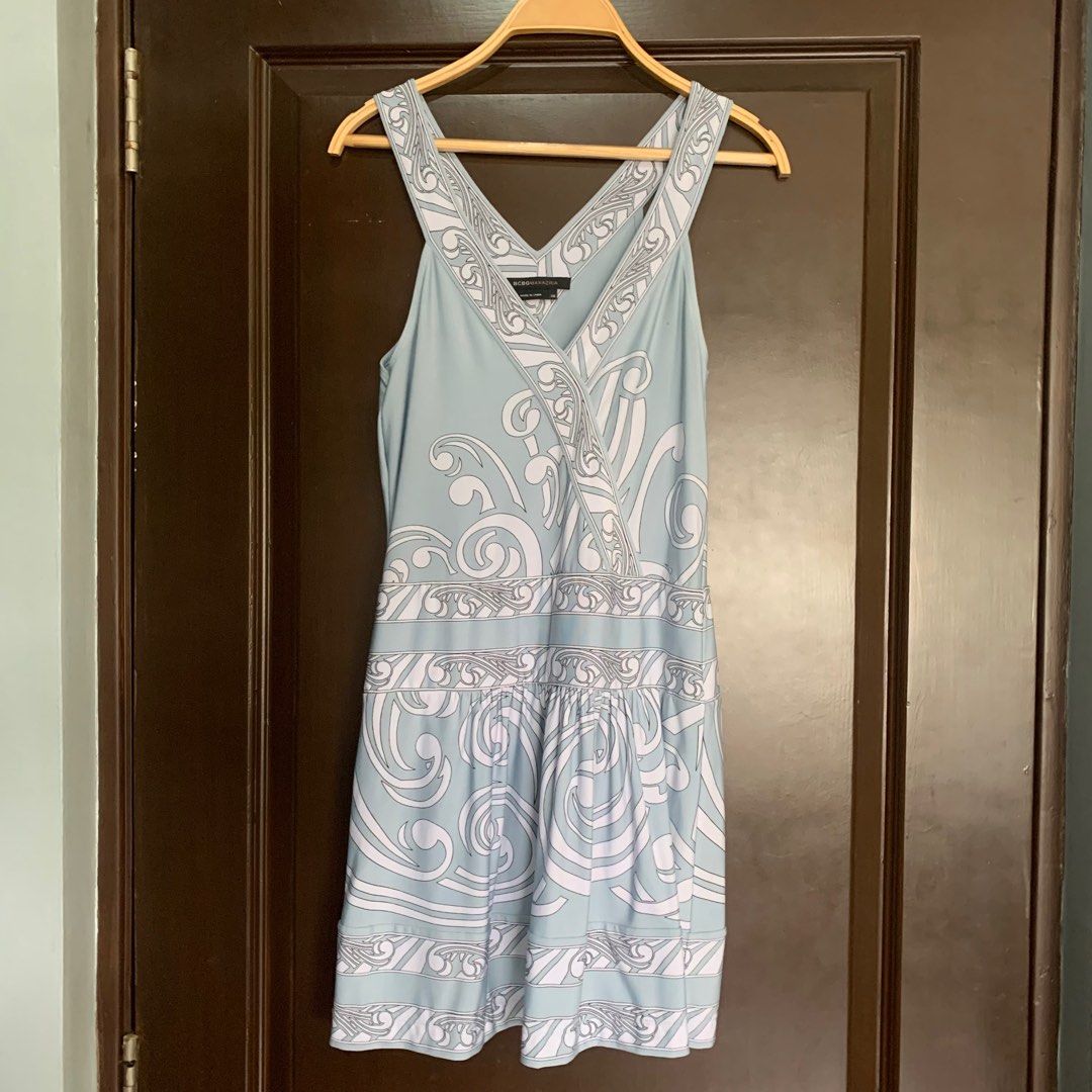BCBG Blue Print Dress (Category: Dresses) located in Manila. Submitted by urbanwear (Listing ID 1335730574, Image 1). Description: USA .
