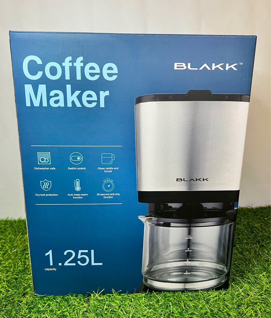 Blakk Coffee Maker TV Home Appliances Kitchen Appliances Coffee Machines Makers on Carousell
