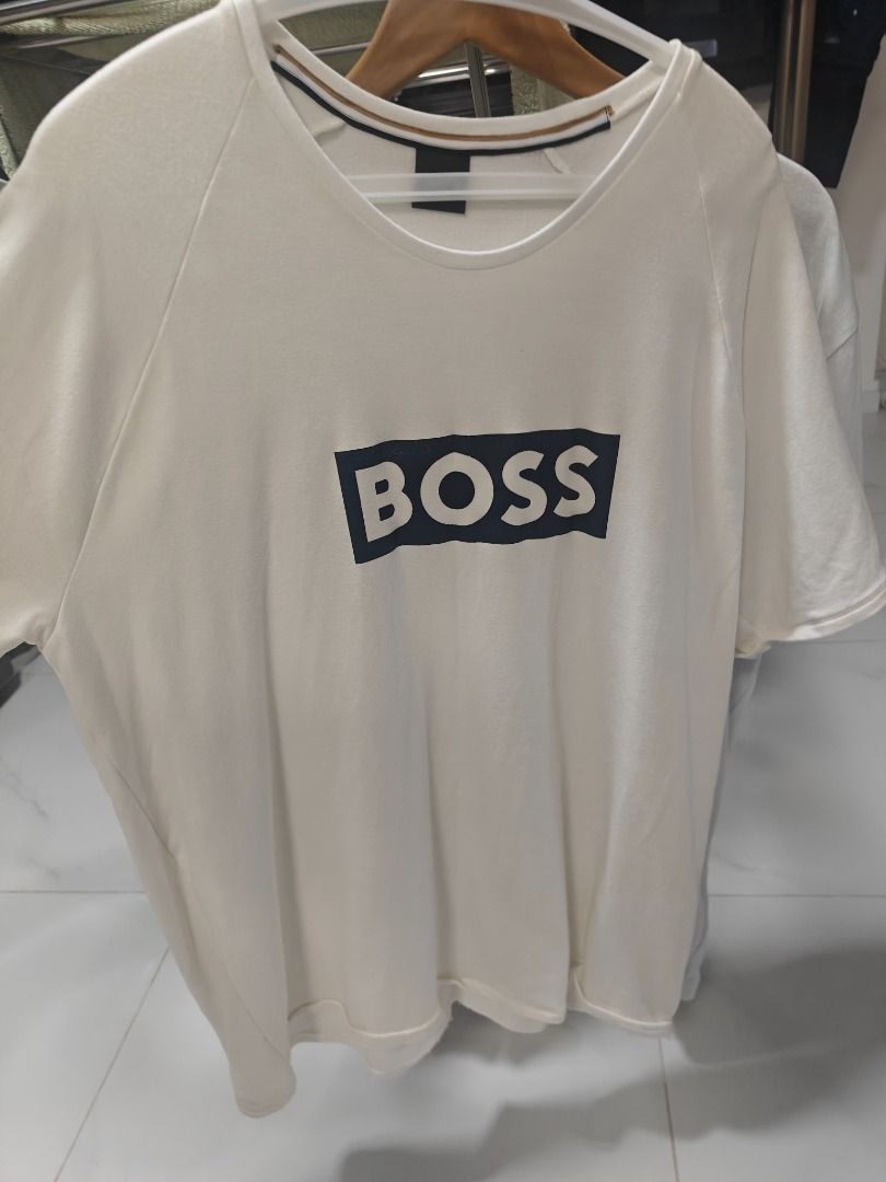 Boss Business Fashion Tee Shirt, Men's Fashion, Tops Sets