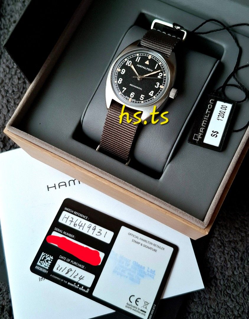 Cheapest hamilton watch clearance