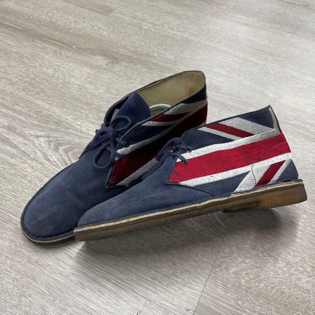 Union jack desert boots best sale