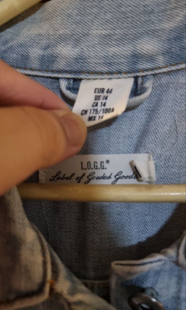 DENIM JACKET (H&M L.O.G.G) (Category: Coats, Jackets and Outerwear) located in Paranaque City. Submitted by rcmst (Listing ID 1335751180, Image 2). Description: .