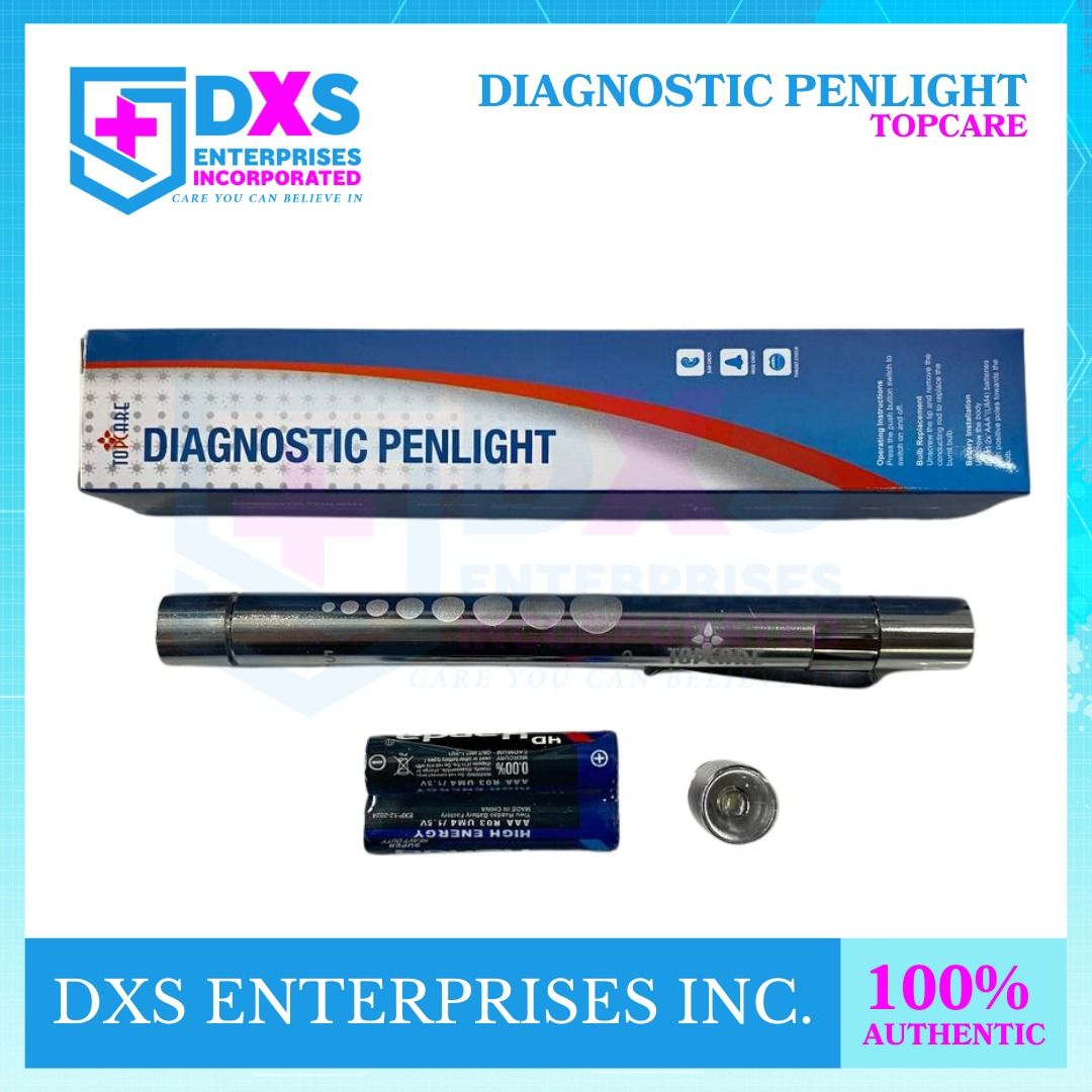 DIAGNOSTIC PENLIGHT (Category: Medical Supplies & Tools) located in Quezon City. Submitted by staffmarke01383 (Listing ID 1335664041, Image 2). Description: AVAILABLE ON STOCK✨ BUY YOUR NEEDS NOW, HERE IN OUR SHOP! WE HAVE ALL KINDS OF MEDICAL SUPPLIES THAT YOU NEED! “DXS ENTERPRISES INC.” MEDICAL SUPPLIES AND EQUIPMENT! WE ACCEPT RETAIL AND BULK ORDERS!! Visit us at: Pin: DXS ENTERPRISES INC. Warehouse Address: 18 Rest Haven St. Brgy. Bungad Pro