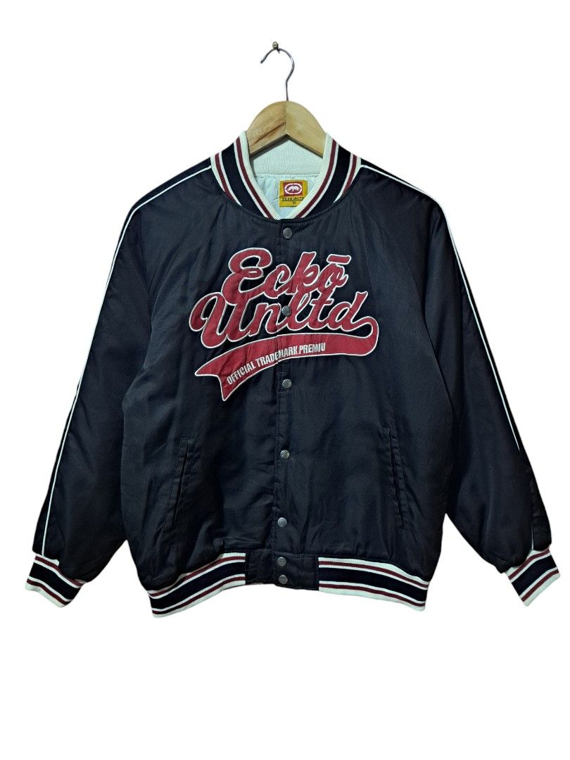 Ecko unlimited varsity jacket Men s Fashion Coats Jackets and Outerwear on Carousell