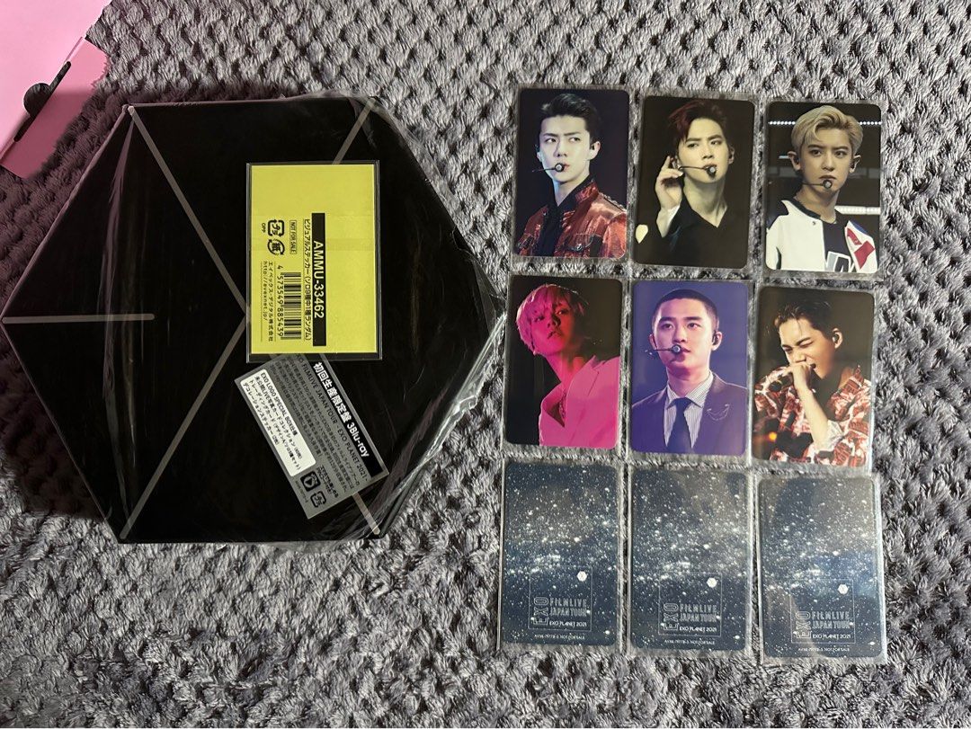 同梱可】中古品 韓流 EXO The ElyXiOn 他 CD うちわ 等 グッズセット
