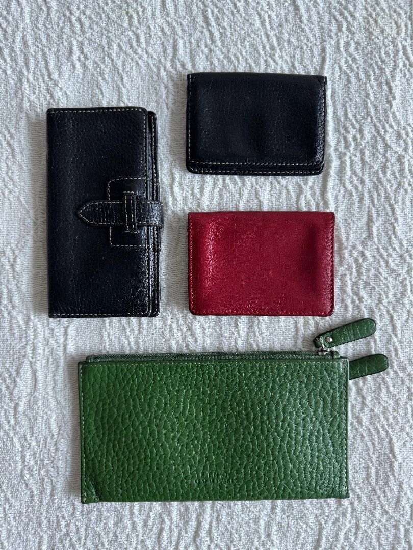 Fino Leatherware Bundle (Category: Wallets & Card holders) located in Quezon City. Submitted by sunday_thrifts (Listing ID 1335772521, Image 1). Description: Get all Fino items for only Php2,100 Wallet, Card Cases Original and authentic Can be sold individually. .