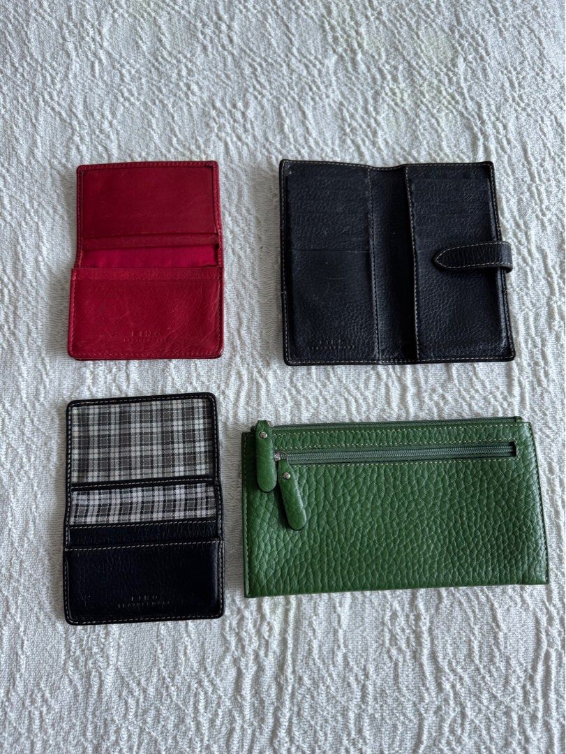 Fino Leatherware Bundle (Category: Wallets & Card holders) located in Quezon City. Submitted by sunday_thrifts (Listing ID 1335772521, Image 3). Description: Get all Fino items for only Php2,100 Wallet, Card Cases Original and authentic Can be sold individually. .
