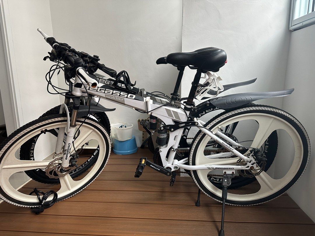 Foldable bike sale hot sale