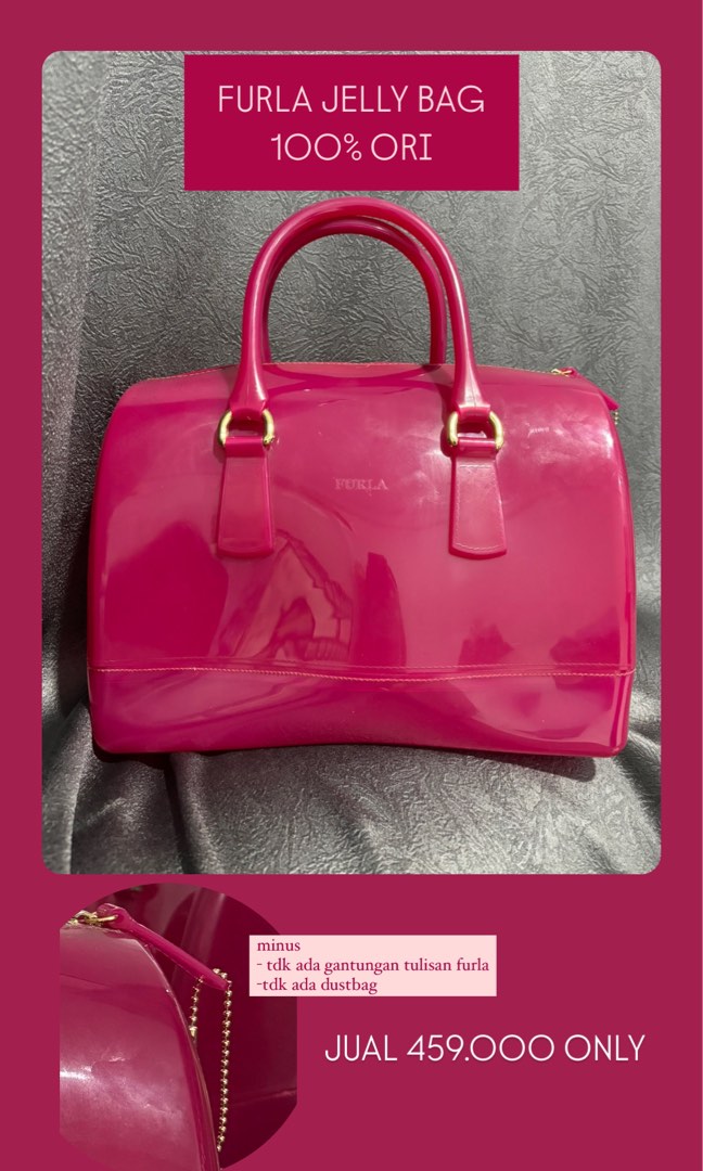 FURLA 100 ORIGINAL JELLY BAG