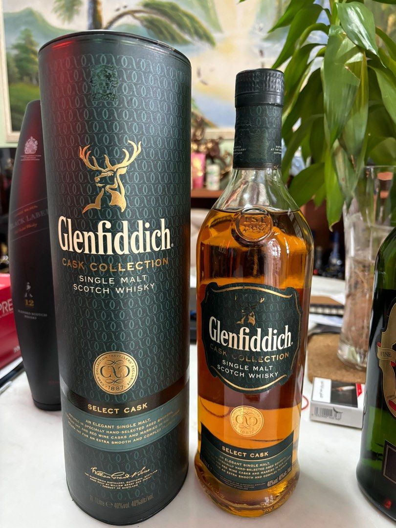 Glenfiddich cask collection . Select cask 1L, Food & Drinks