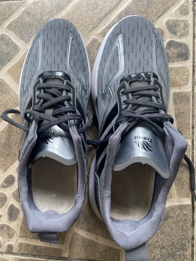 Gray Rubber Shoes US8 25.5cm