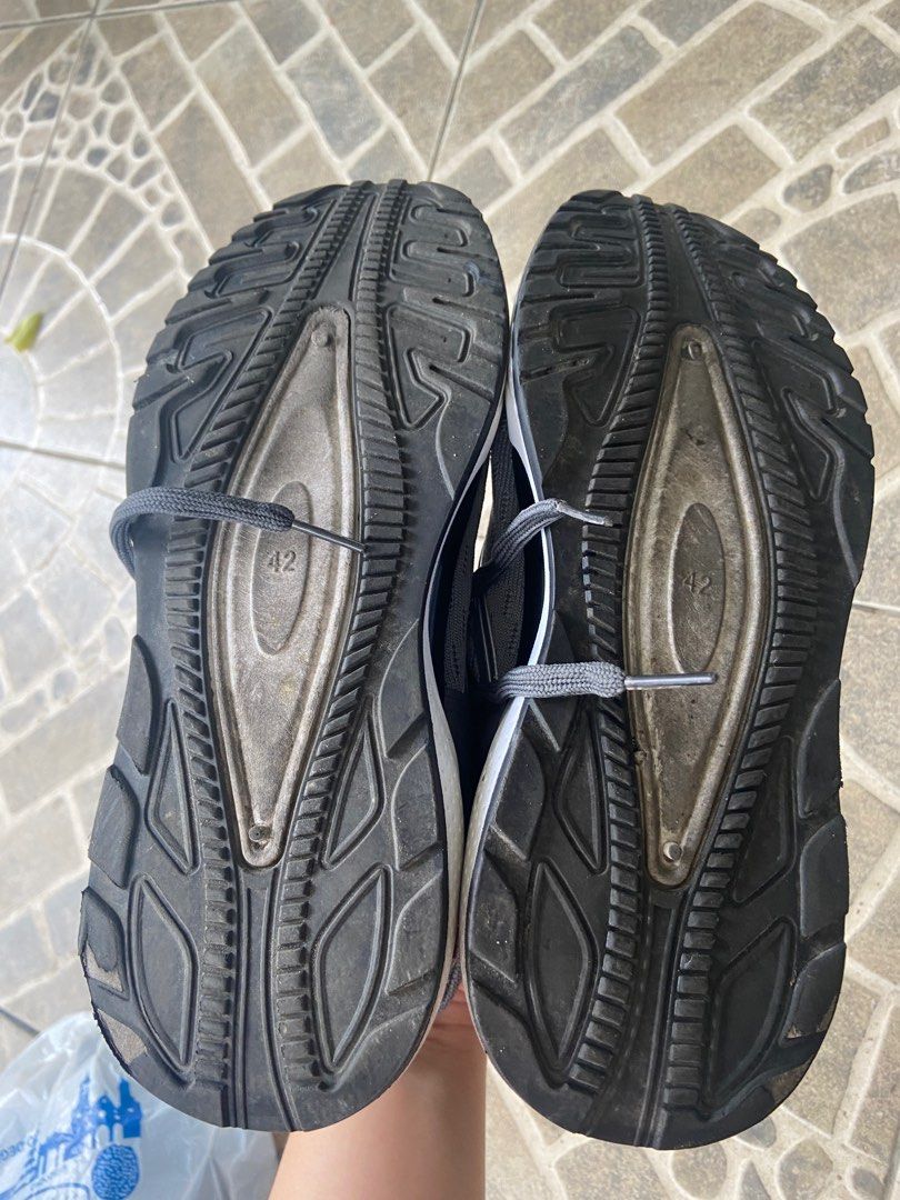 Gray Rubber Shoes US8 25.5cm