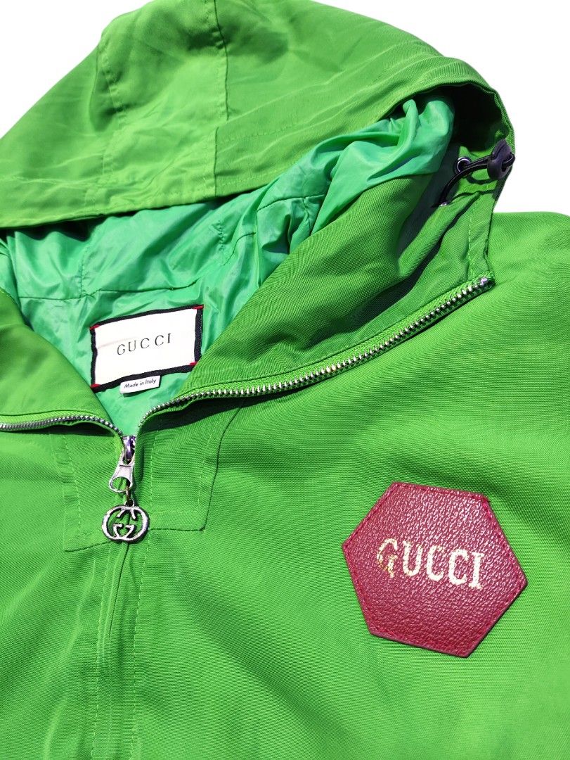 Gucci nylon windbreaker hot sale