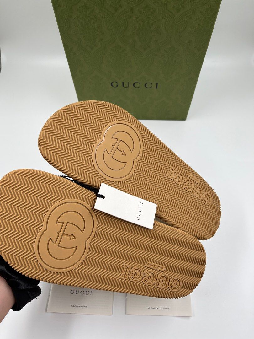 Gucci logo slides deals