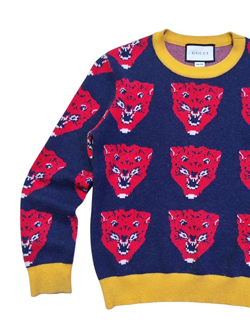Gucci jumper tiger top