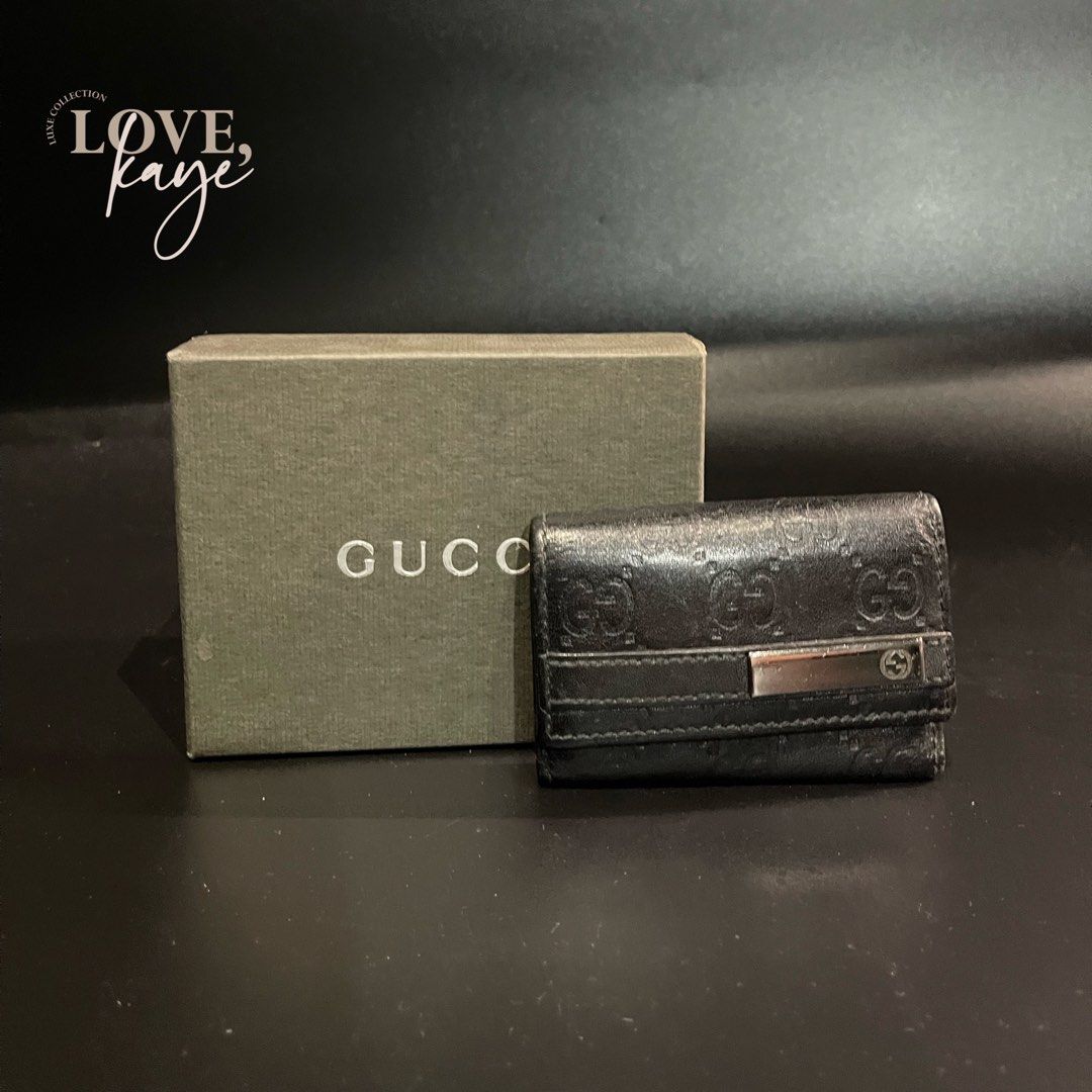 Gucci key case mens hot sale