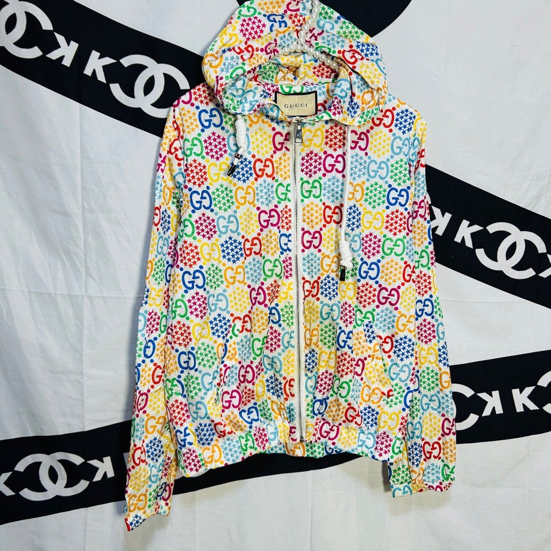 Gucci monogram windbreaker
