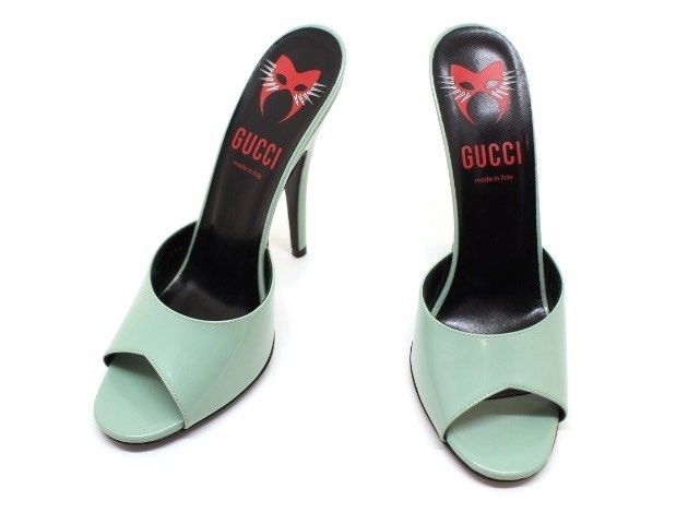 Gucci no heel shoes new arrivals