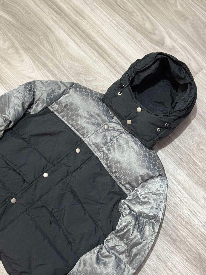 Gucci black puffer jacket 2025