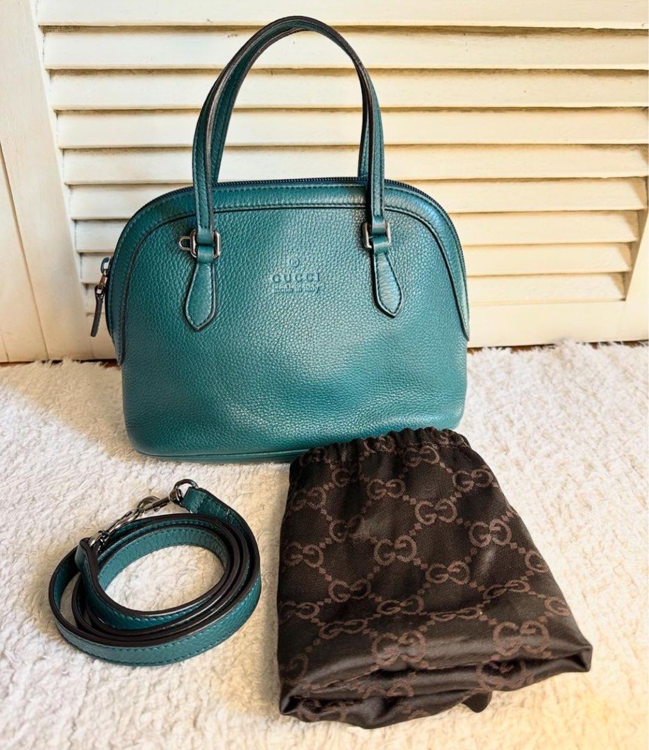 Gucci leather satchel discount