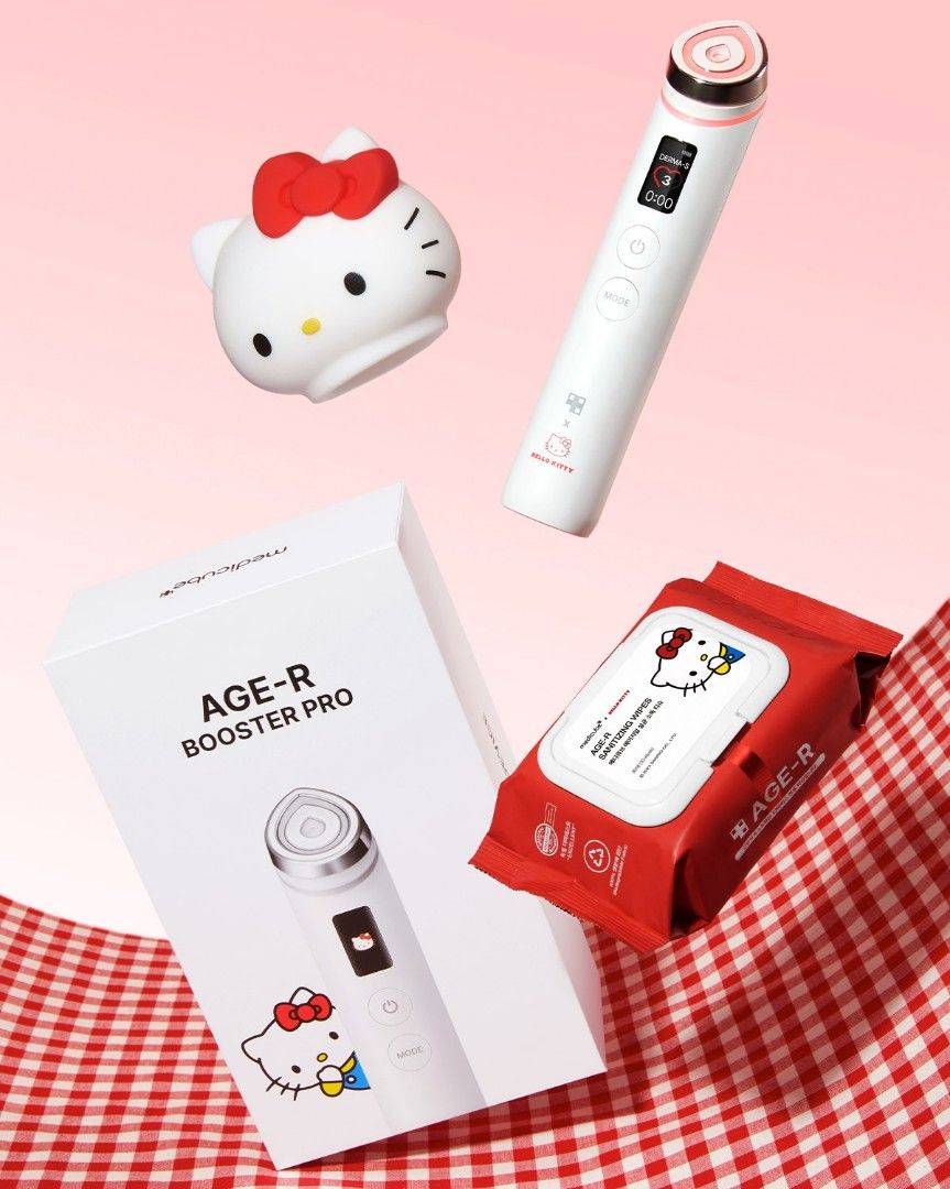 MEDICUBE HELLO KITTY AGE-Rブースター 【新品・未開封】 Medicube AGE-R Booster Pro Hello Kitty Edition Home Skin