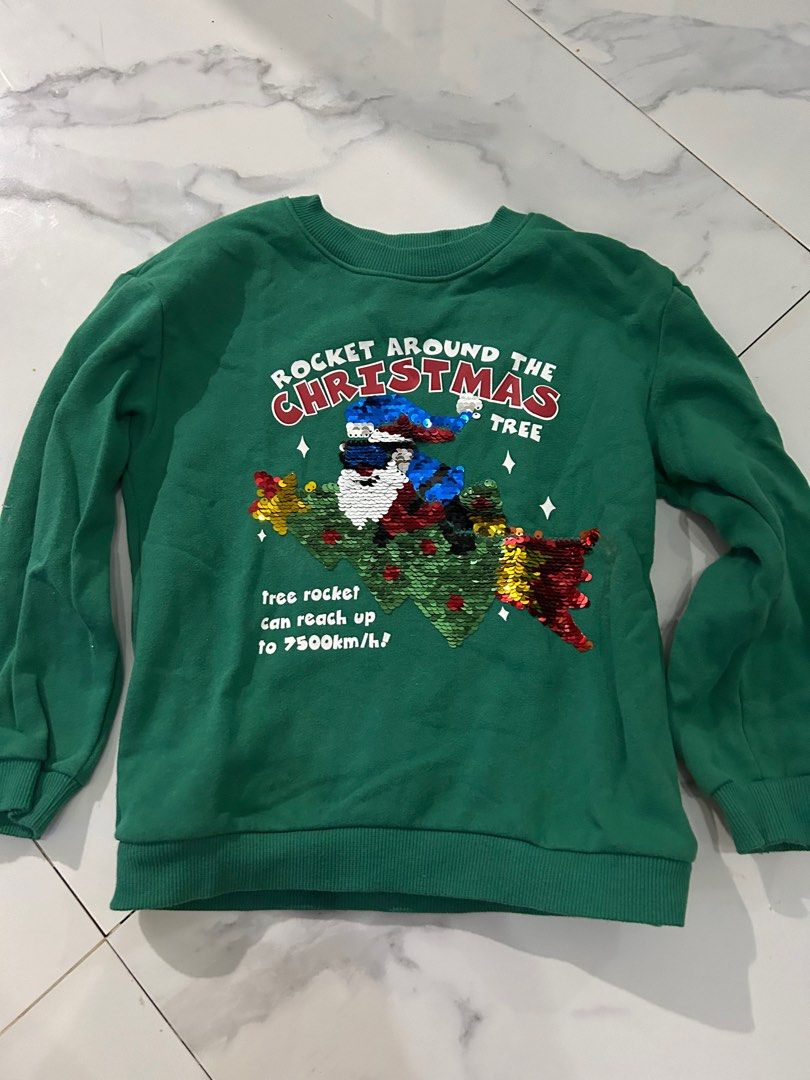 H&m christmas sweatshirt clearance