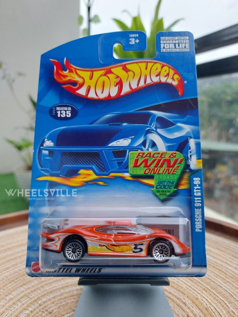 Hot wheels porsche 911 gt1 98 cheap